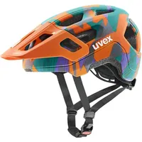 Uvex React Kinderhelm papaya camo (S4107070415)