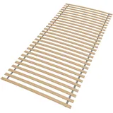 Sleepneo Rollrost 90x200, 28 Latten, Blauer Engel Zertifiziert, fertig montiert und gerollt, Traglast 130kg, Ergonomischer Lattenrost 90 x 200 cm aus Buchenholz