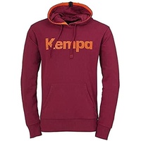 Kempa Graphic Hoodie Sweatshirt, deep rot, 164