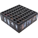 Feldherr Schaumstoff-Set kompatibel mit Zombicide: Night of The Living Dead - Brettspielbox