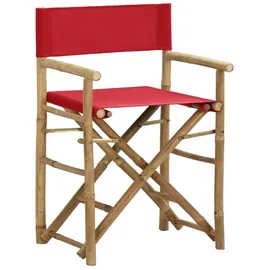 vidaXL Regiestuhl 2er Set Rot