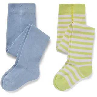 Tchibo - 2 Baby-und-Kleinkind-Strumpfhosen - Baby - Gr. 74/80 - hellblau