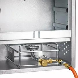 Peetz Regulierbare Gasheizung für Räucheröfen, 2500 Watt