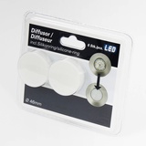 Briloner Einbauleuchten Diffusoreinsatz Attach, 6er Set, mattiert