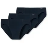 SCHIESSER Supermini Slips 3er-Pack Essentials in Dunkelblau | Gr.: 4