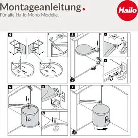 HAILO AS Mono 12 l weiß