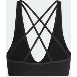 adidas Workout Essentials Knit Light Support Bra Schwarz L