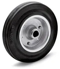 Räder, Laufbelag Gummi, Radkörper Stahlblech (22874-100-G-A)