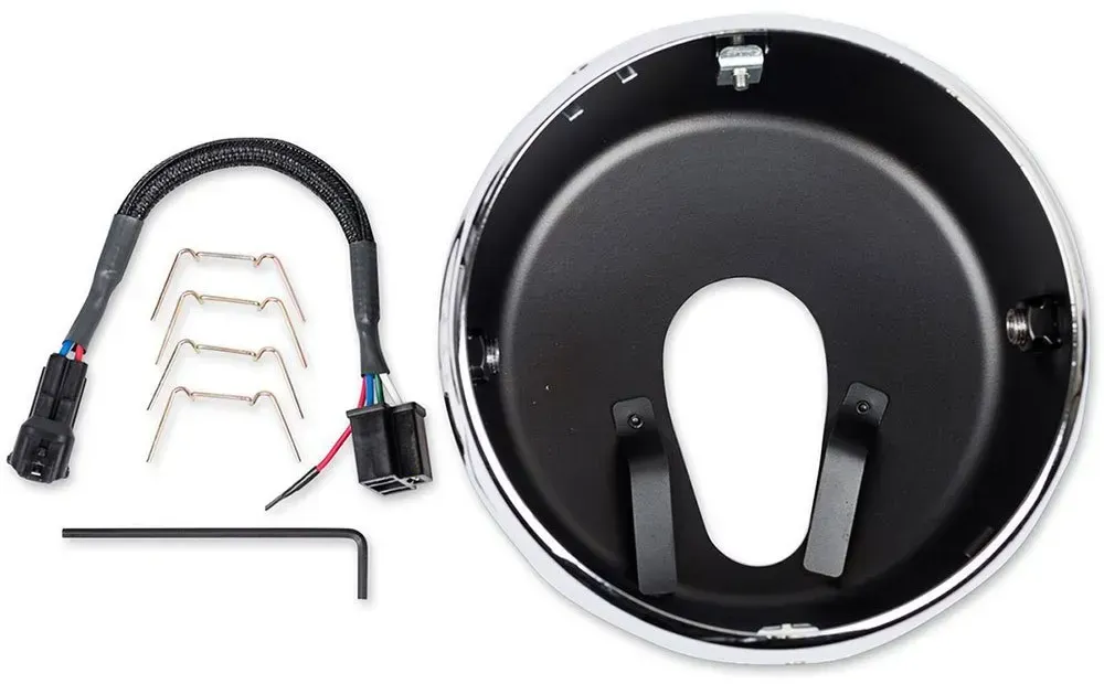 Jw Speaker 300 Frontlicht-halterung - Chrome - One Size