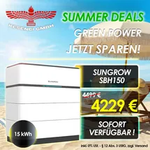 Sungrow Batteriespeicher 15 kWh
