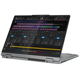 Lenovo IdeaPad 5x, Inkl. Lenovo Digital Pen 2, Copilot+ PC, Convertible, mit 14 Zoll Display Touchscreen, Qualcomm Snapdragon X Plus X1P-42-100 Prozessor, 16 GB RAM, 512 SSD, AdrenoTM Onboard Graphics, Luna Grey, Windows 11 Home