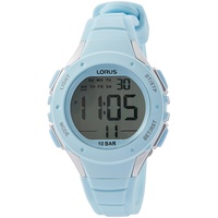 Lorus Jungen Digital Quarz Uhr mit Silikon Armband R2365PX9, Blau