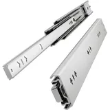 VADANIA SoftClose Schwerlast Schubladenschienen 750mm, 78kg Tragfähigkeit mit Kugelgelagerten Schubladenauszug, 3-teiliger Vollauszug, Seitenmontage, #K53, 1 Paar