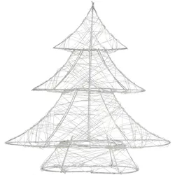 ECD Germany Weihnachtsbaum mit LED Tannenbaum Lichterbaum Weihnachtsdekoration Dekobaum 30cm