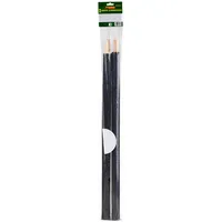 Favorit - Handfackeln Extra Lang Schwarz, 2er Pack Gartenfackeln & Kerzen