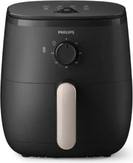 Philips 3000 series HD9100/80 fryer Single Stand-alone Hot air fryer Black, Fritteuse, Schwarz