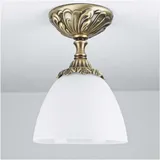Licht-Erlebnisse Beatrice 1 E14 rund Messing bronziert