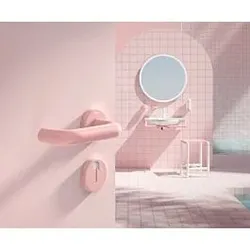 BarbieTM x HEWI Frei-Besetzt-Garnitur B111.002 Türstärke 18bis28mm, m.Notöffnung, rosa