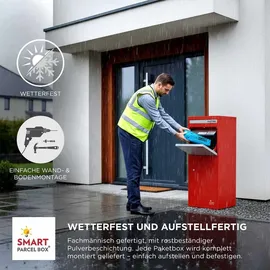 Homescapes SMART PARCEL BOX rot
