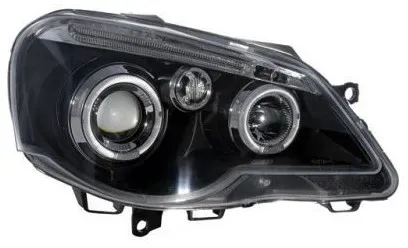 Kristall-Scheinwerfer VW POLO 9N2 (2005-2009) - schwarz