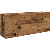 vidaXL Bad-Wandschrank 100 x 25 x 40 cm Altholz-Optik