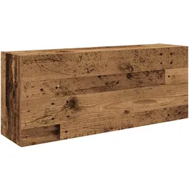 vidaXL Bad-Wandschrank 100 x 25 x 40 cm Altholz-Optik