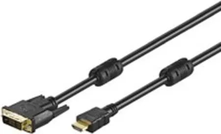 Goobay DVI — HDMI (Typ A) (3 m, DVI), Video Kabel