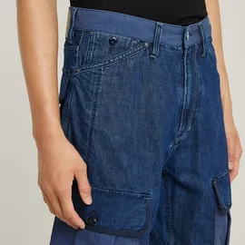 G-Star Bend 3D Cargo Shorts Fabric Mix Blau 28