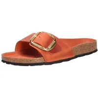 Birkenstock Madrid Big Buckle Damen Pantolette in Orange, Größe 40 - Orange - 40