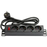Good Connections Good Connections, GC-N0075, Drinnen, Typ F, Aluminium, schwarz