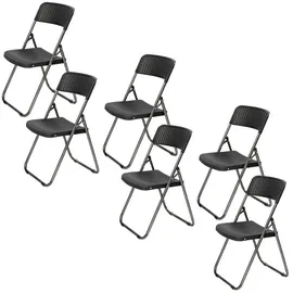 Sekey Campingstuhl Set Schwarz