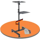 PureMounts PM-PCART-10 - Neigbarer Projektionswagen/-tisch für Beamer und Projektoren
