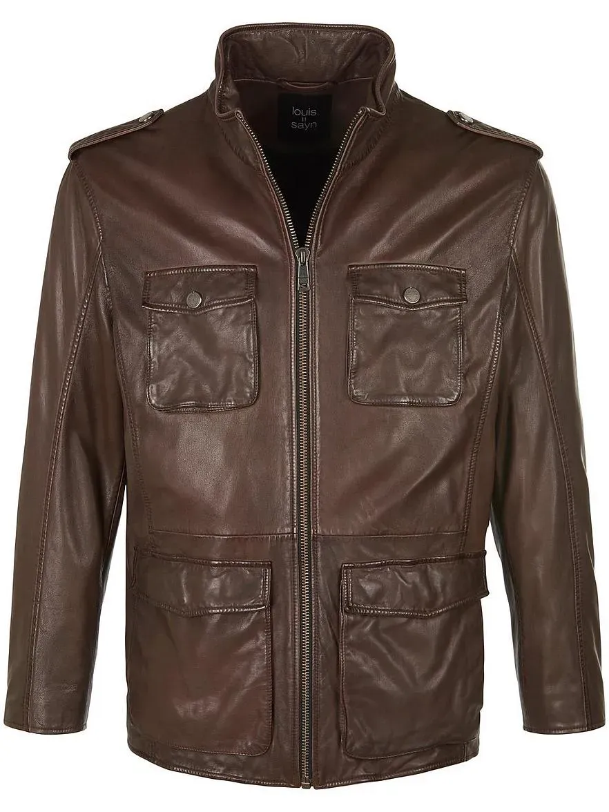 Preisvergleich Produktbild Lederjacke Louis Sayn braun, 58