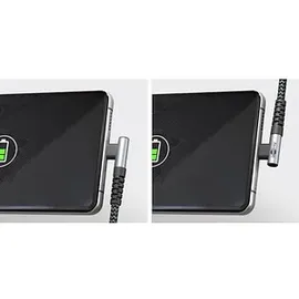 goobay USB-C 2 m Grau/Schwarz