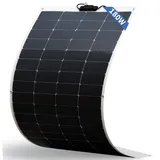 FIREFLY ENERGY Flexibel Solarpanel 180W 12V Monokristalline Flexible Solarmodul Balkonkraftwerk 180 Watt 12 Volt Off-Grid für Wohnmobil, Wohnwagen,Boote, Dächer, Camping
