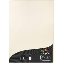 Clairefontaine Perlmutt Elfenbein A4 120 g/m2 50 Blatt