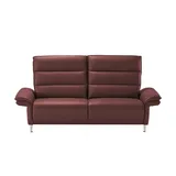 Wohnwert Einzelcouch Leder 1-Sitzer Braun