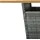 vidaXL Gartenbar Set 5-tlg. Grau