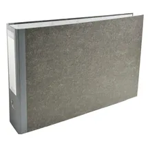 Exacompta Wolkenmarmor-Ordner DIN A3 80 mm Grau 4 St.
