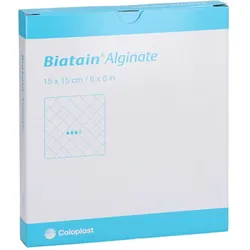 Biatain Alginate Kompressen 15x15cm