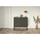 Selsey 100 x 90 x 38 cm Schwarz