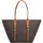 Michael Kors Moore Shopper Kunstleder Brown