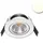 ISOLED LED Einbauleuchte MiniAMP 5W rund alu gebürstet