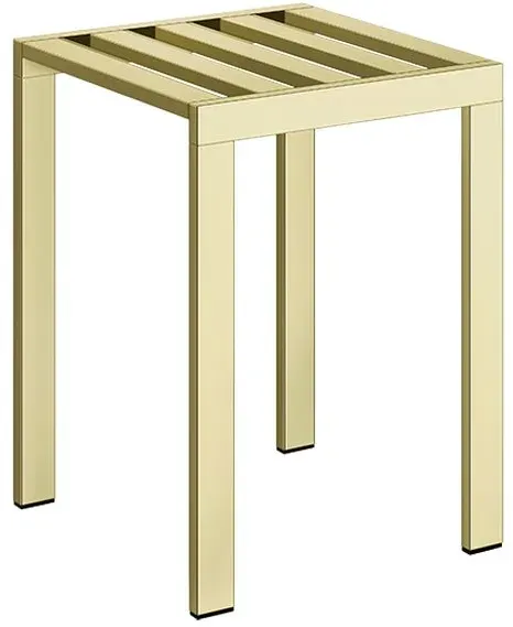 Gessi Rettangolo Hocker - messing