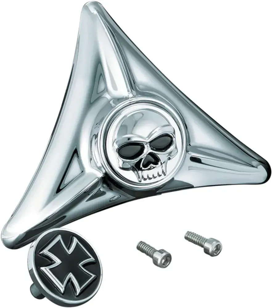 Kuryakyn Kur3158 License Plate Motorradverkleidung - Chrome - One Size