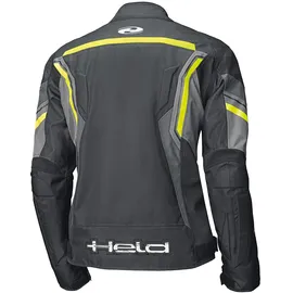 Held Baxley Top wasserdichte Motorradjacke Schwarz/Weiß S