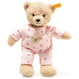 Steiff Teddy and Me Mädchen Baby mit Schlafanzug 25 cm rosa