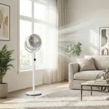 Songmics TV35 80 cm Standventilator Weiß