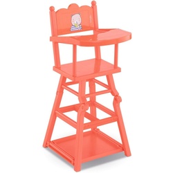 Corolle® Puppenhochstuhl Mon Grand Poupon, 2in1 Hochstuhl, 36-42cm orange