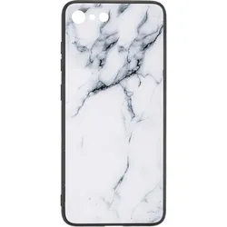 18388 Cover für Apple iPhone SE 2020  (Marmorfarbe, Weiß)
